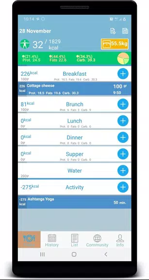 DietGram photo calorie counter Screenshot 1