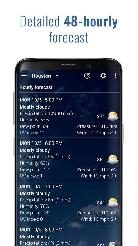 Transparent clock weather Pro應用截圖第4張