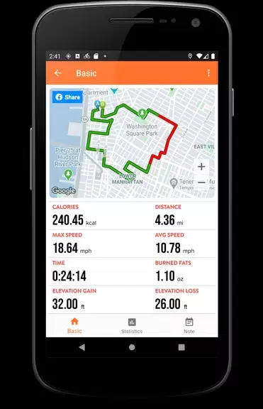 Cycling Diary - Bike Tracker ภาพหน้าจอ 4