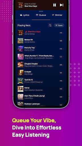 Gaana: MP3 Songs, Music App Captura de pantalla 4