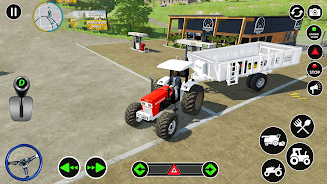 US Farming Tractor: Cargo Game स्क्रीनशॉट 2