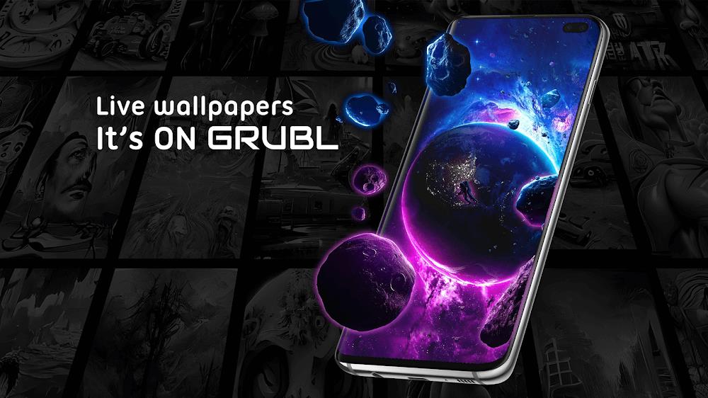 GRUBL™ 4D Live Wallpapers + AI Captura de tela 2