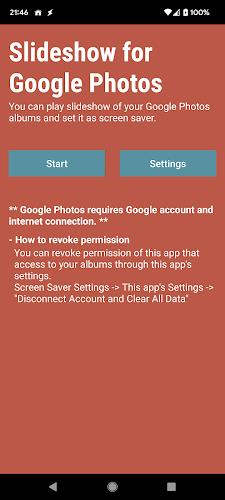 Slideshow for Google Photos ဖန်သားပြင်ဓာတ်ပုံ 1