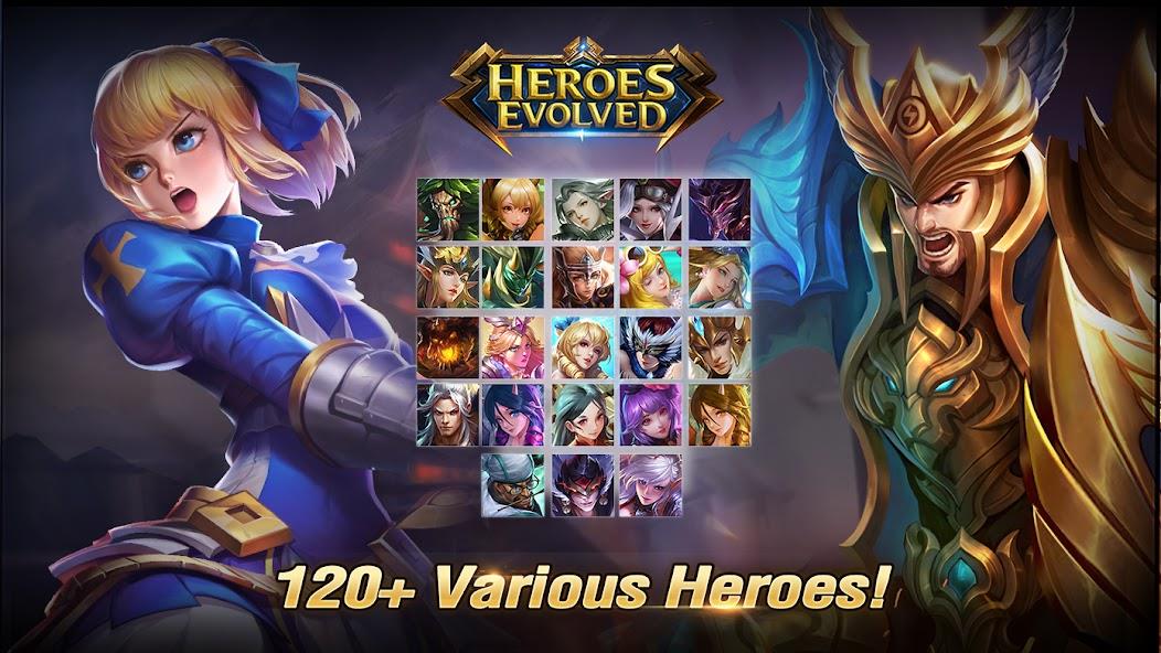 Heroes Evolved Mod स्क्रीनशॉट 4