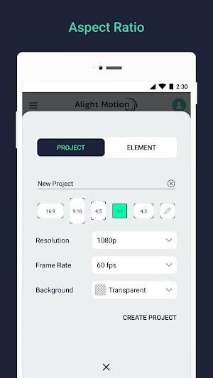 Alight Motion mod apk sem marca d'água