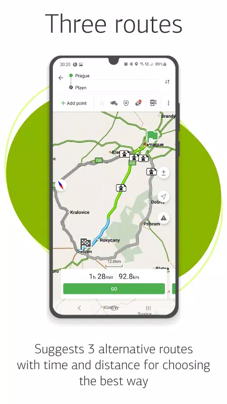 Navitel Navigator GPS & Maps स्क्रीनशॉट 3