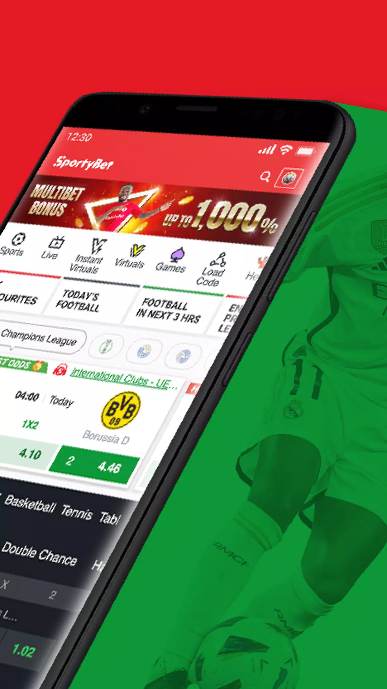 SportyBet Скриншот 2