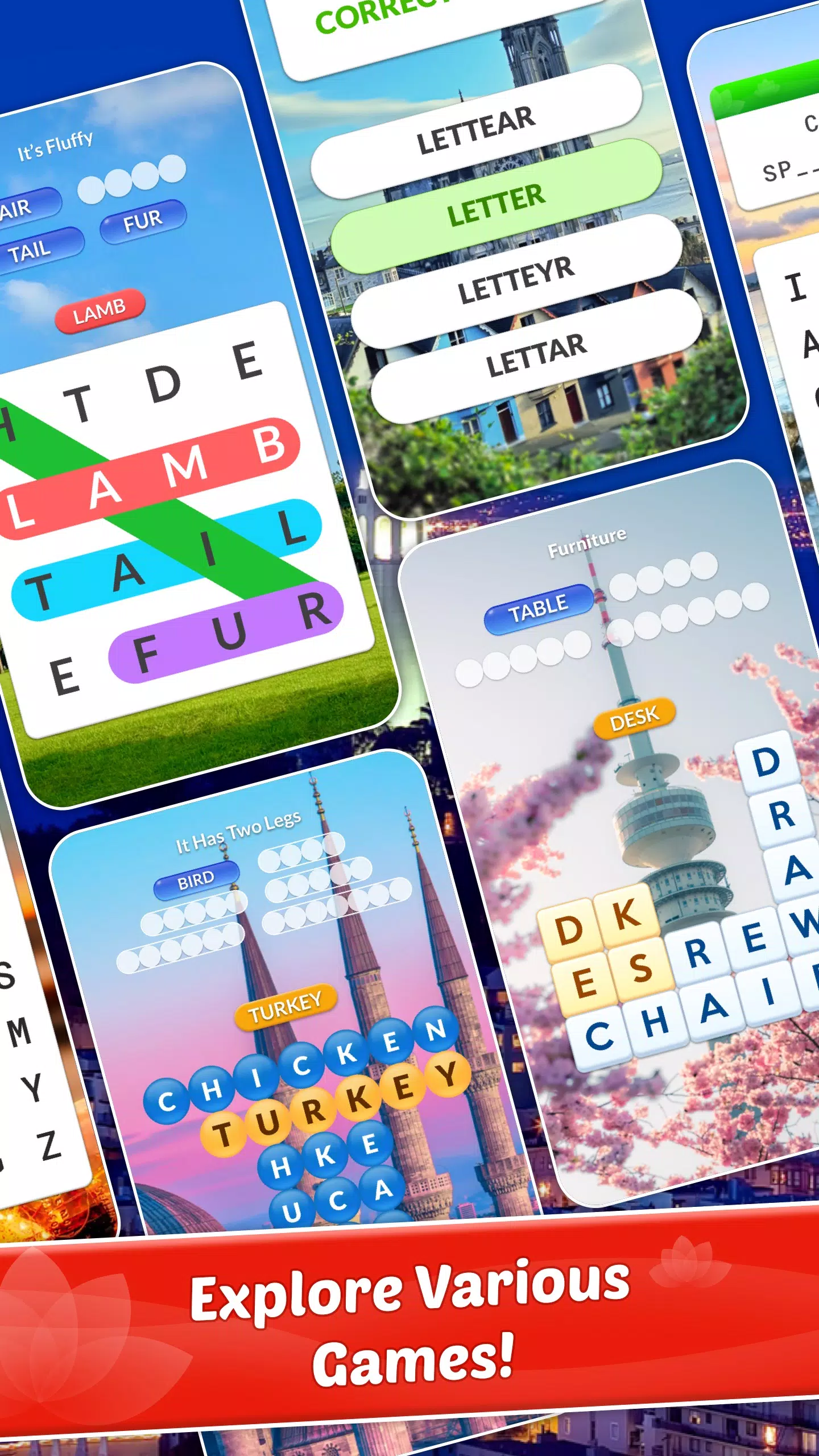 Word Town: Find Words & Crush! Скриншот 4