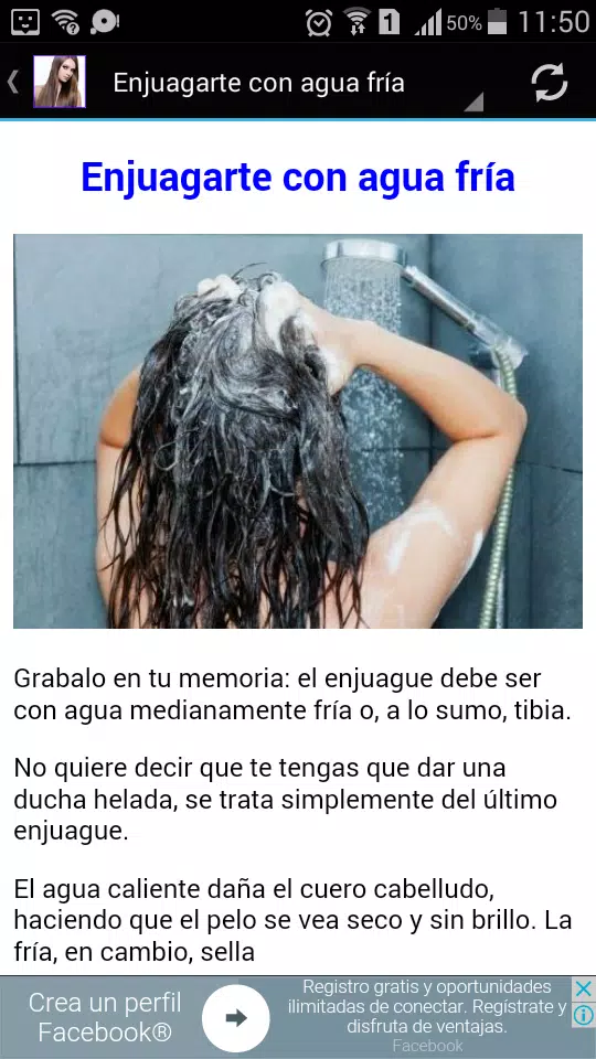 7 tips para cabello perfecto Captura de pantalla 1