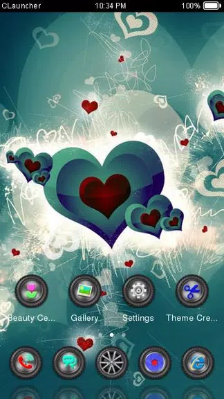 Schermata Best Heart Theme HD 3