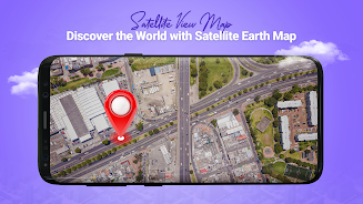 GPS Satellite View Navigation ဖန်သားပြင်ဓာတ်ပုံ 1