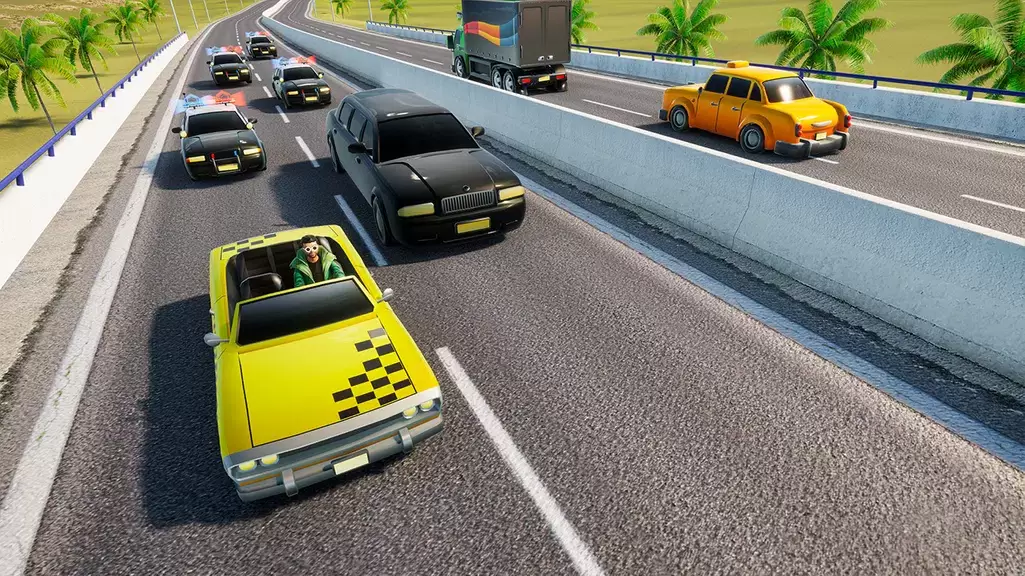 Mini Car Games: Police Chase Ảnh chụp màn hình 3