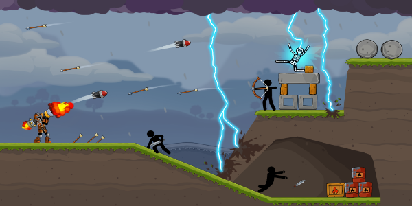 Boom Stick: Bazooka Puzzles Schermafbeelding 2