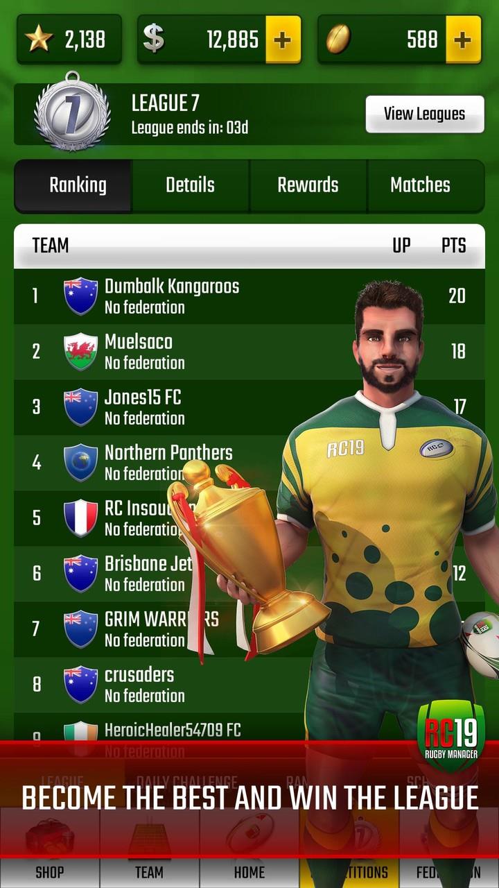 Rugby Champions 19 Screenshot 4