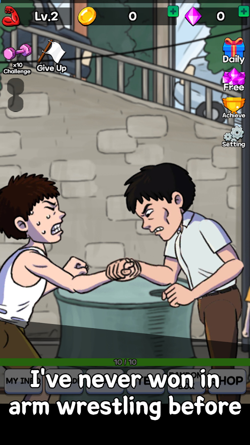 Arm Wrestling Clicker APK Screenshot 2