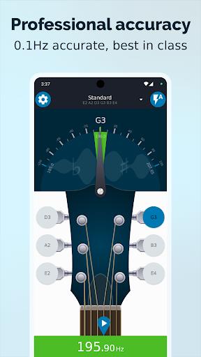 Guitar Tuner Guru Captura de pantalla 3
