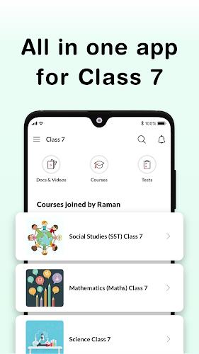 Class 7 CBSE NCERT & Maths App Captura de tela 1