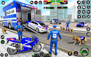 Police Cargo Transport Games Screenshot 3