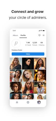 Tweak - AI Photo Community ภาพหน้าจอ 4