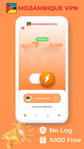 Mozambique VPN - Private Proxy Captura de pantalla 3