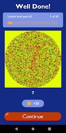 Color Blindness Test App स्क्रीनशॉट 2