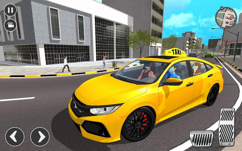 Open World Taxi Sim 2023 Скриншот 1