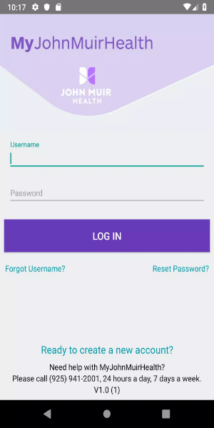 MyJohnMuirHealth Screenshot 1