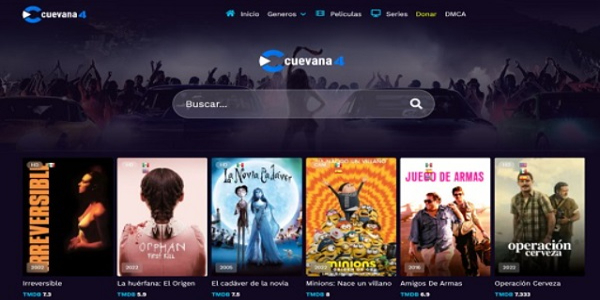 Cuevana 4 Captura de tela 2
