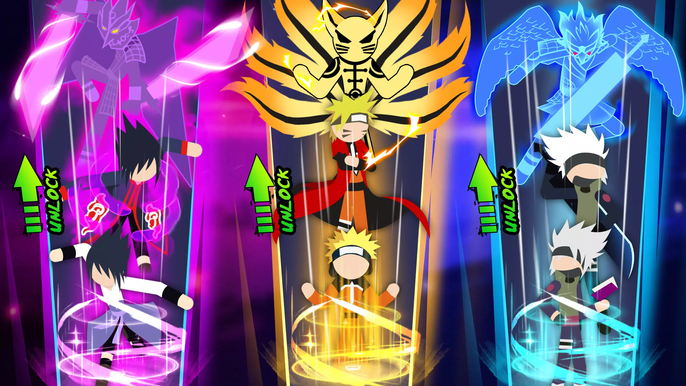 Stick Ninja - 3v3 Battle Screenshot 3