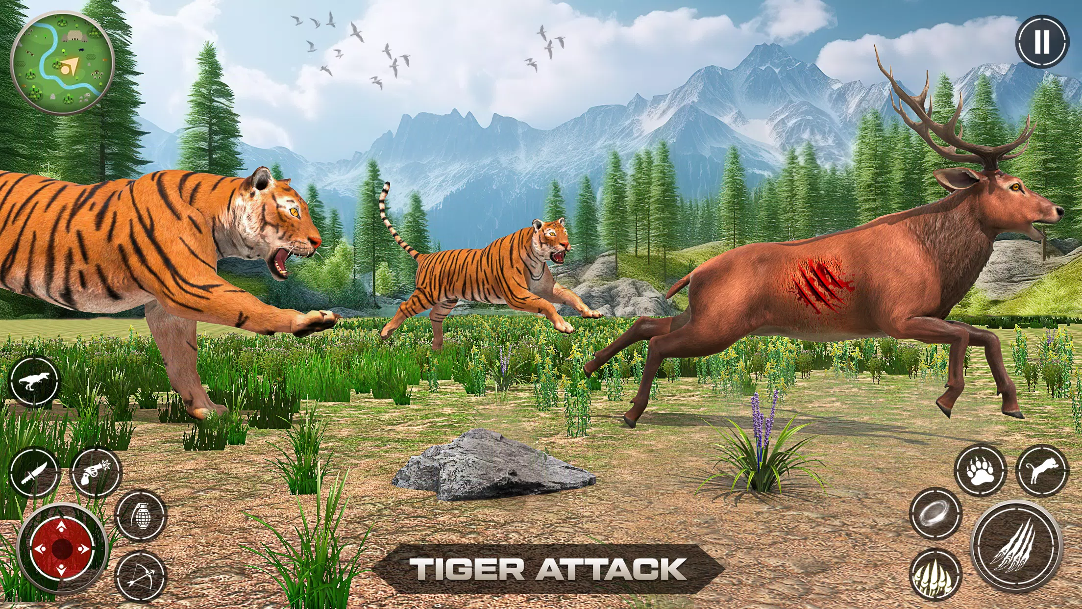 The Tiger Family Simulator 3D Скриншот 3