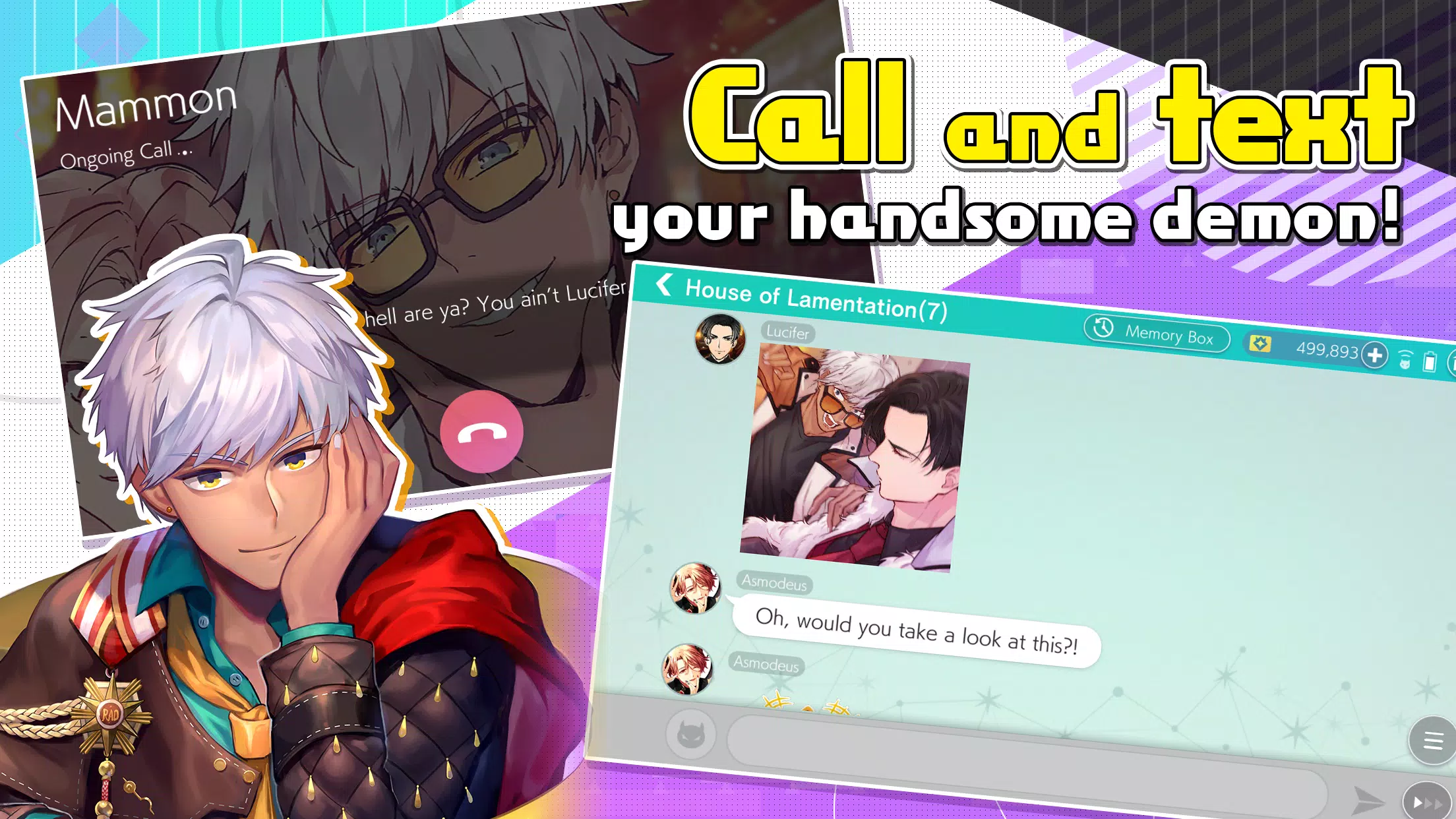 Obey Me! Anime Otome Sim Game应用截图第1张