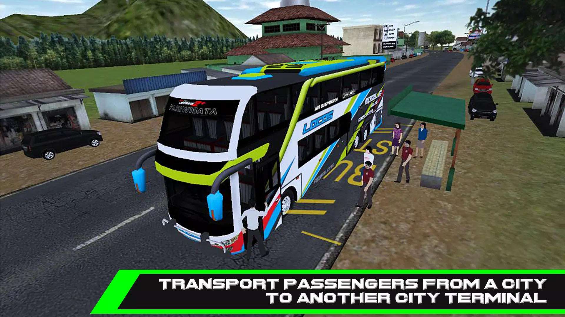 Mobile Bus Simulator Screenshot 2