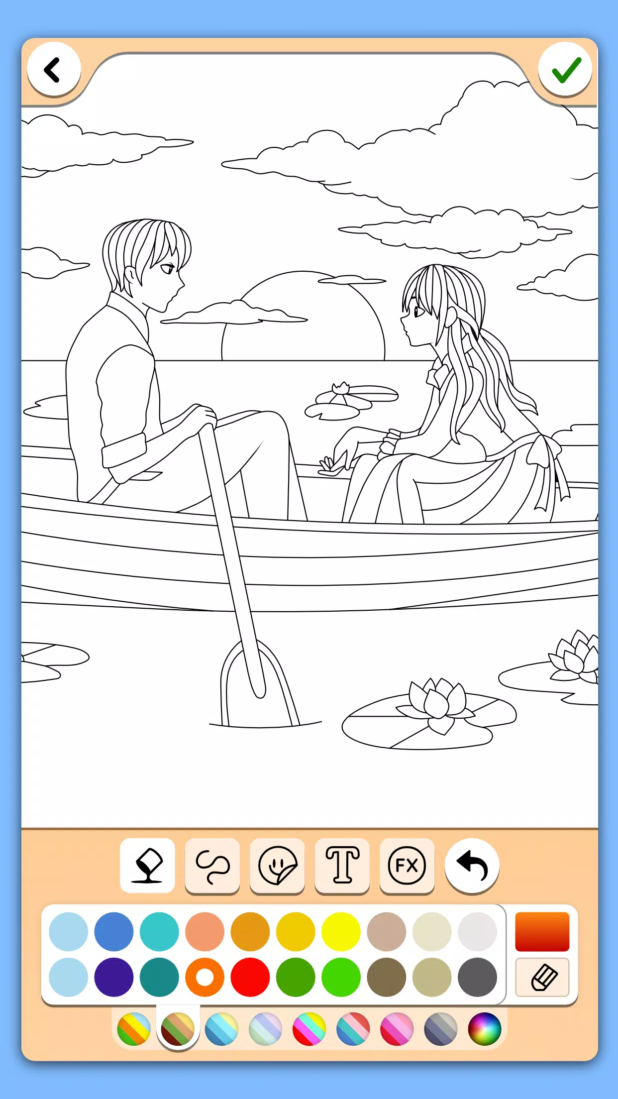 Valentines love coloring book Screenshot 4