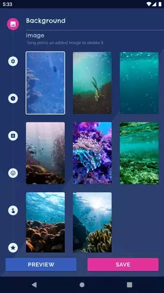 Ocean Fish Live Wallpaper 4K應用截圖第1張