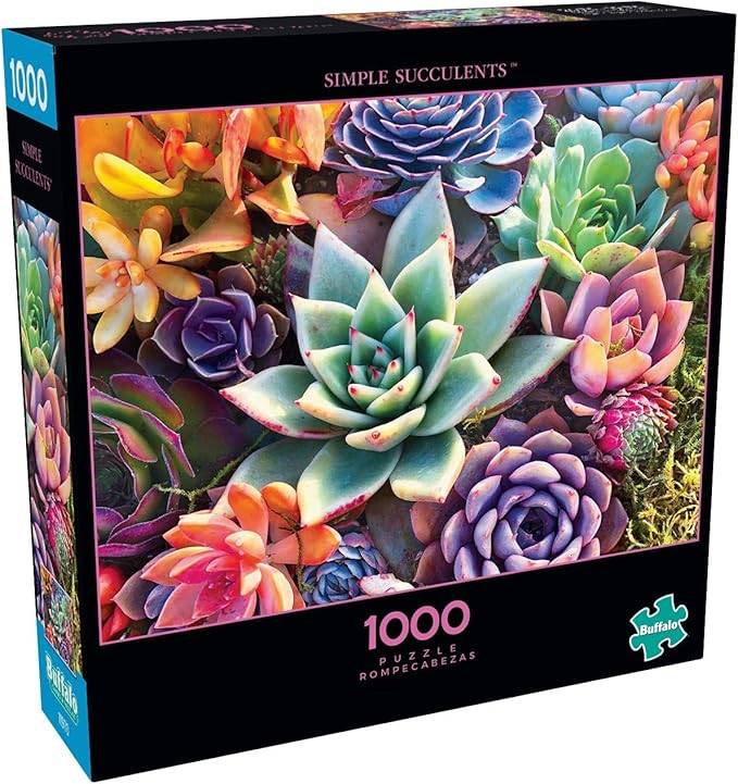 Buffalo Games Simple Succulent Puzzle