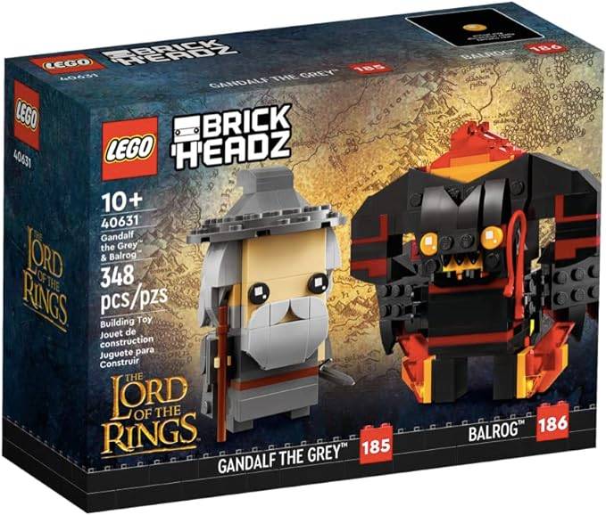 Lego Brickheadz Gandalf the Gray & Balrog