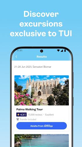 Schermata TUI Holidays & Travel App 2