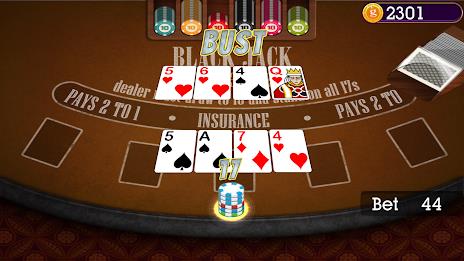 Casino Blackjack ภาพหน้าจอ 2