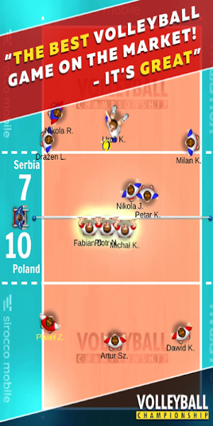 Volleyball Championship Mod Screenshot 1