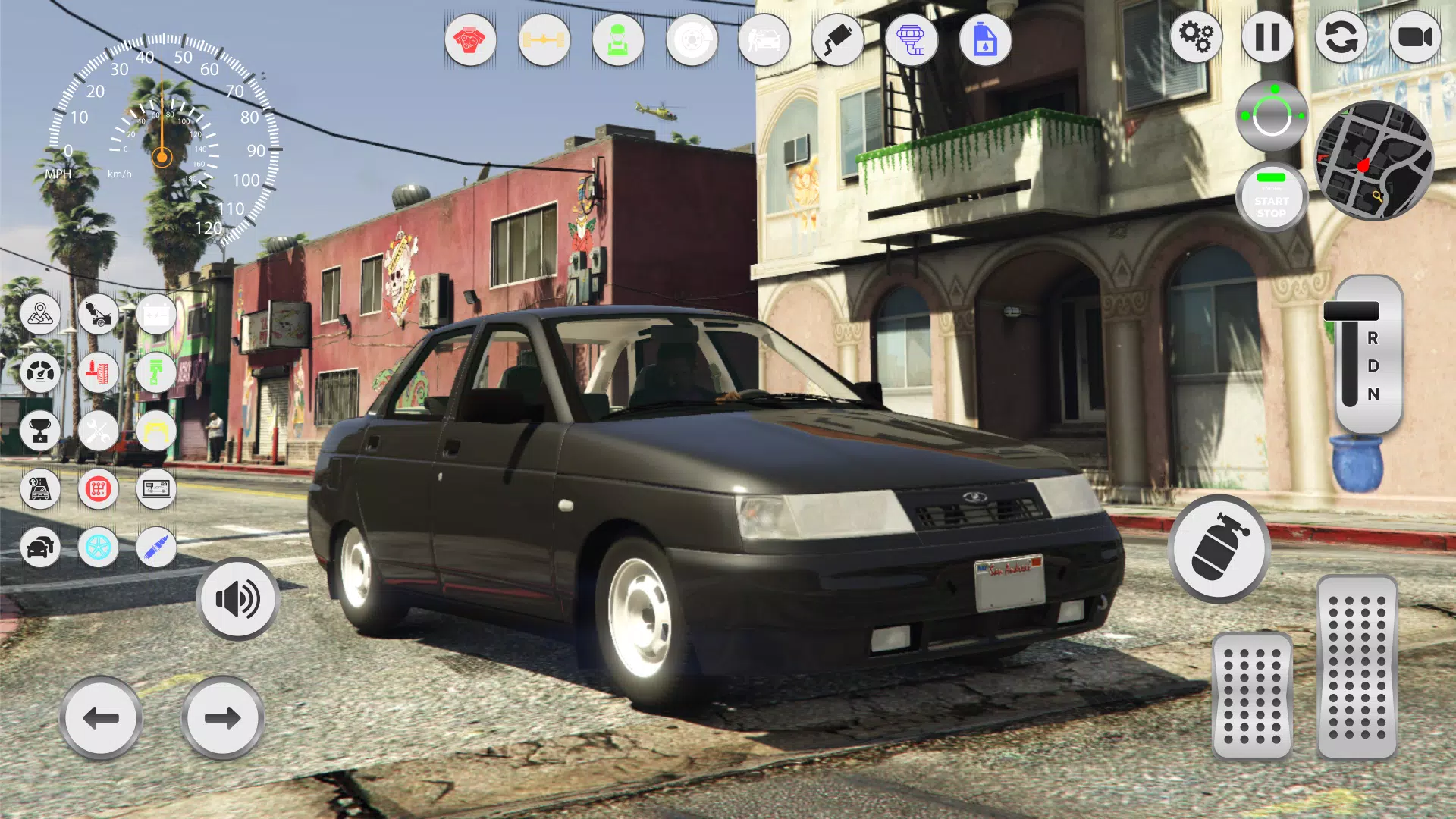 Lada 2110: Urban Simulator Screenshot 1