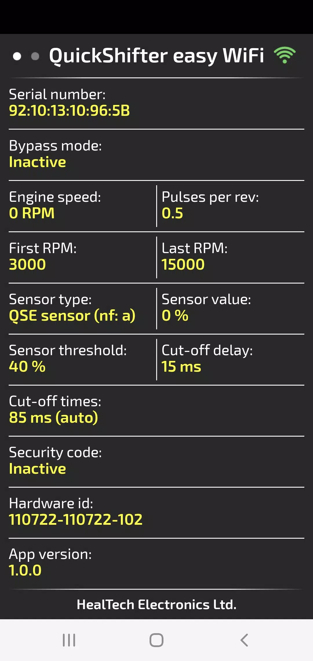 QuickShifter easy (iQSE-W)應用截圖第3張