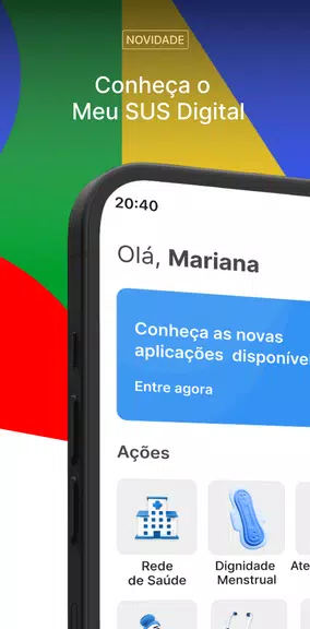 Meu SUS Digital Tangkapan skrin 1
