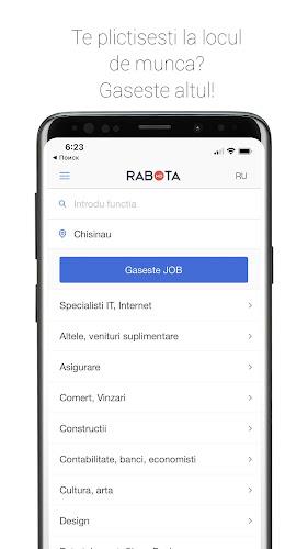 Rabota.md Screenshot 1