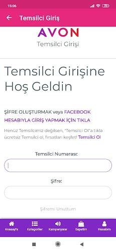 Avon Türkiye Üyelik Screenshot 4