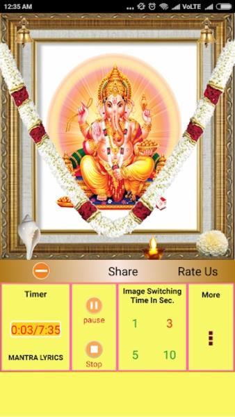 Powerful Ganesh Mantra Tangkapan skrin 4