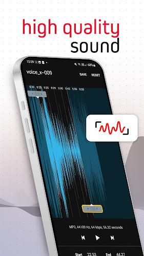 Voice Recorder Pro - VoiceX Captura de pantalla 4