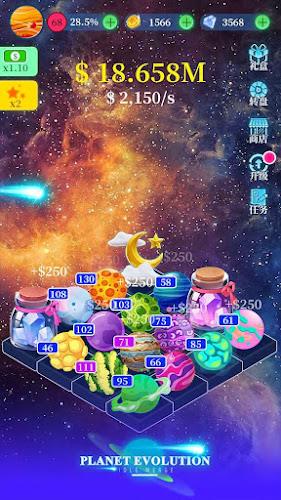 Planet evolution:idle merge 스크린샷 2