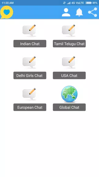 Indian Girls Chat Schermafbeelding 3