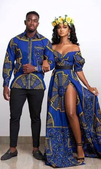 Couples Outfits Ankara Dresses Captura de pantalla 2