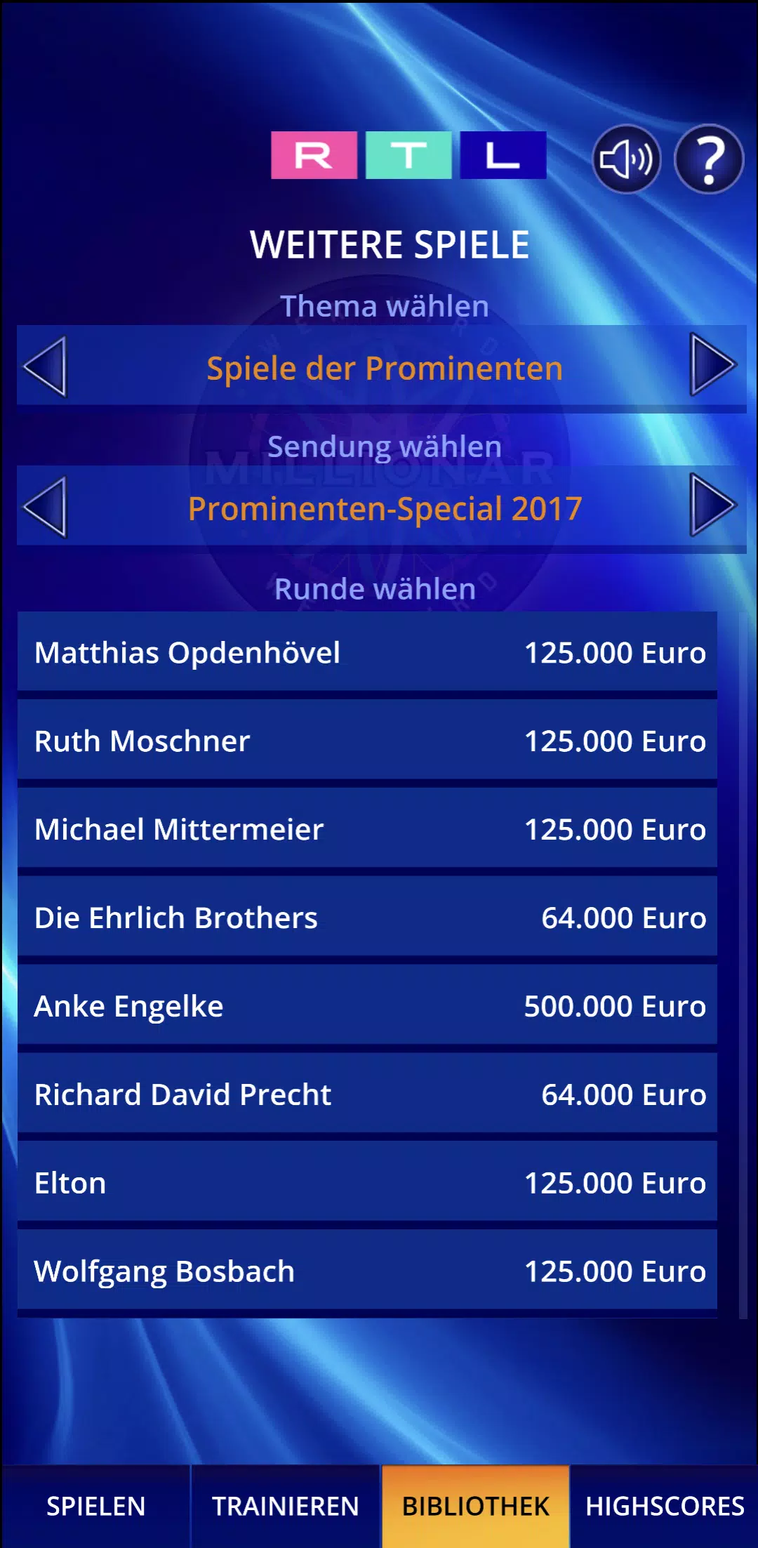Wer wird Millionär? Training应用截图第3张